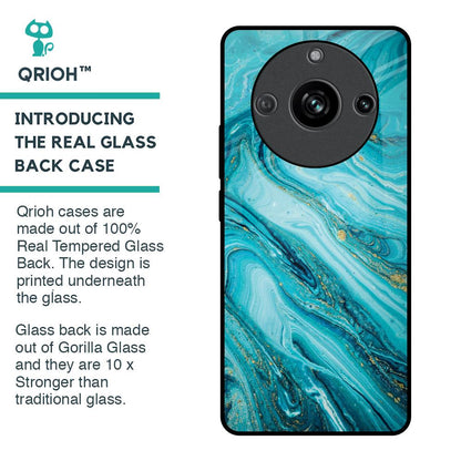 Ocean Marble Glass Case for Realme 11 Pro 5G