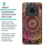 Floral Mandala Glass Case for Realme 11 Pro 5G