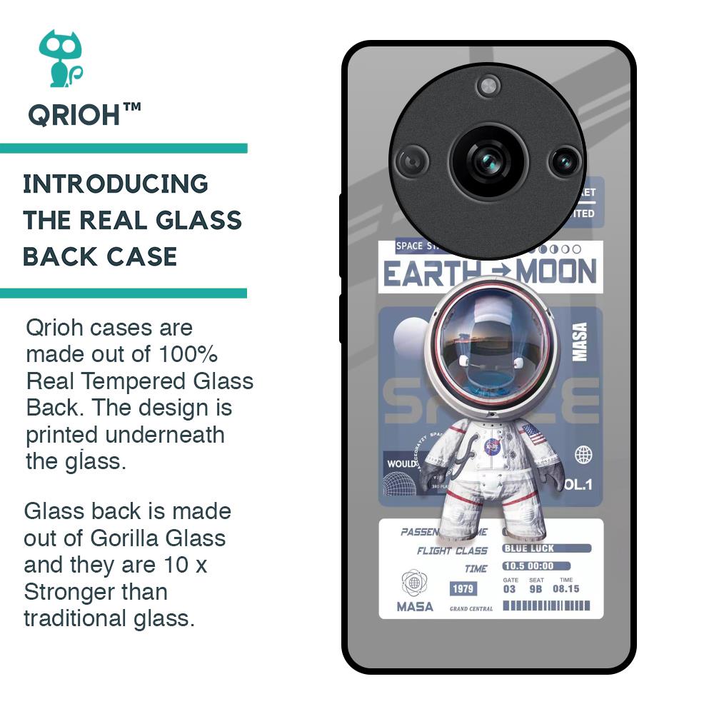 Space Flight Pass Glass Case for Realme 11 Pro 5G