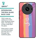 Lucky Abstract Glass Case for Realme 11 Pro 5G