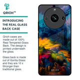 Multicolor Oil Painting Glass Case for Realme 11 Pro 5G