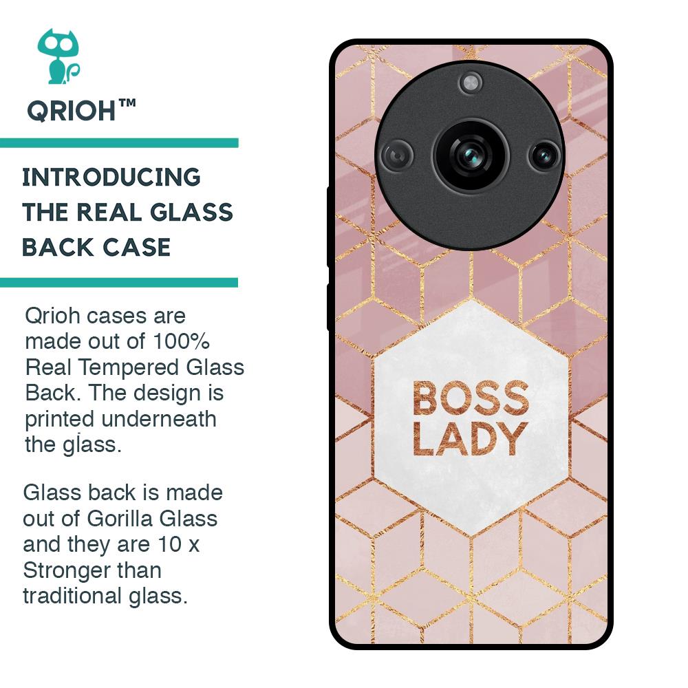 Boss Lady Glass Case for Realme 11 Pro 5G