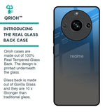 Blue Grey Ombre Glass Case for Realme 11 Pro 5G