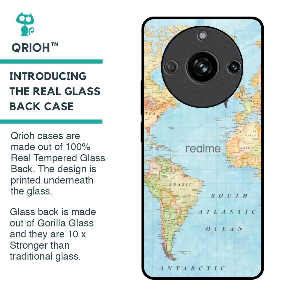 Fly Around The World Glass Case for Realme 11 Pro 5G