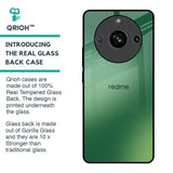 Green Grunge Texture Glass Case for Realme 11 Pro 5G