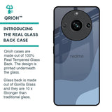 Navy Blue Ombre Glass Case for Realme 11 Pro 5G