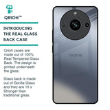 Space Grey Gradient Glass Case for Realme 11 Pro 5G