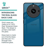 Cobalt Blue Glass Case for Realme 11 Pro 5G