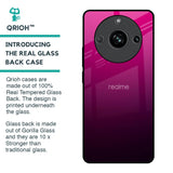 Purple Ombre Pattern Glass Case for Realme 11 Pro 5G