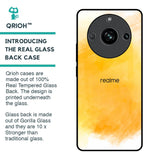Rustic Orange Glass Case for Realme 11 Pro 5G