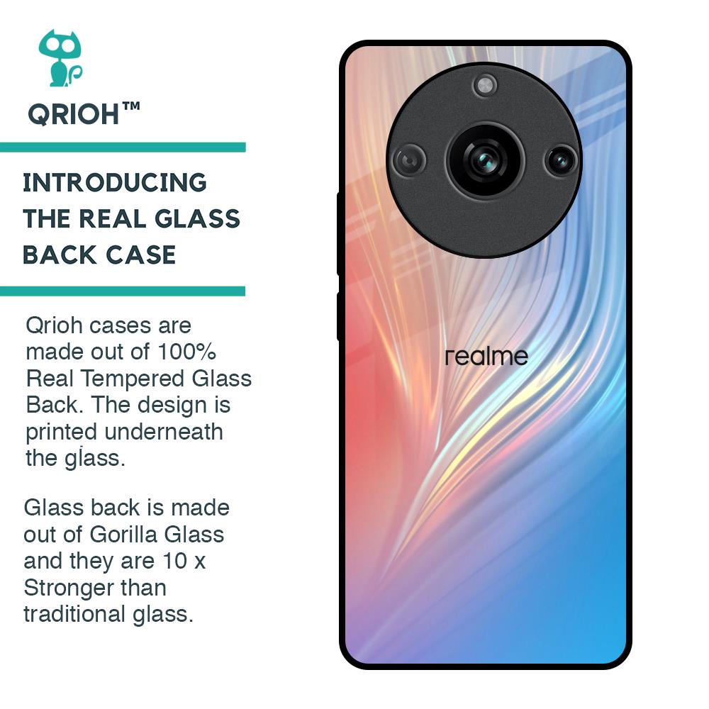 Mystic Aurora Glass Case for Realme 11 Pro 5G