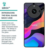Colorful Fluid Glass Case for Realme 11 Pro 5G