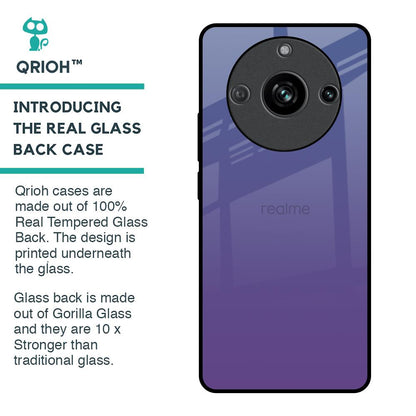 Indigo Pastel Glass Case For Realme 11 Pro 5G