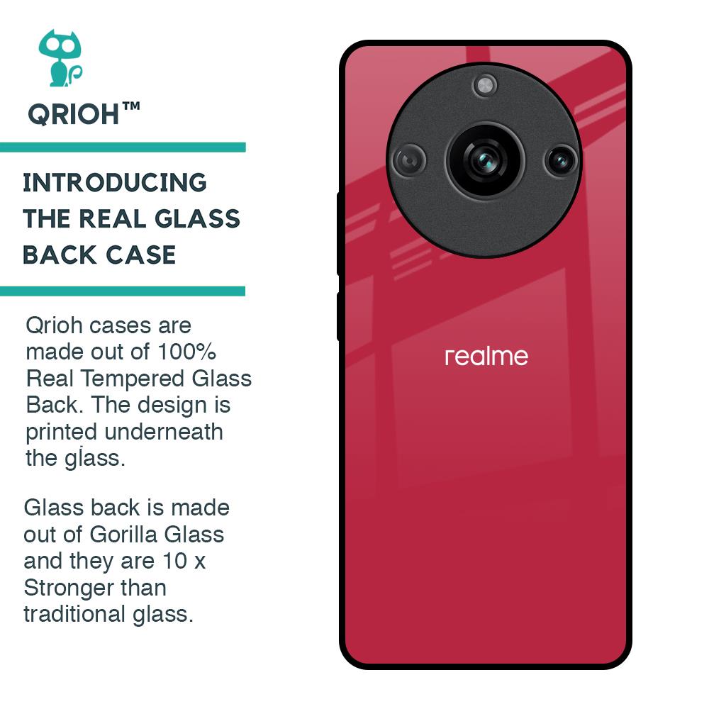 Solo Maroon Glass case for Realme 11 Pro 5G