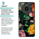 Flowers & Butterfly Glass Case for Realme 11 Pro 5G