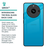 Blue Aqua Glass Case for Realme 11 Pro 5G