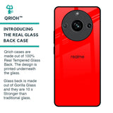 Blood Red Glass Case for Realme 11 Pro 5G