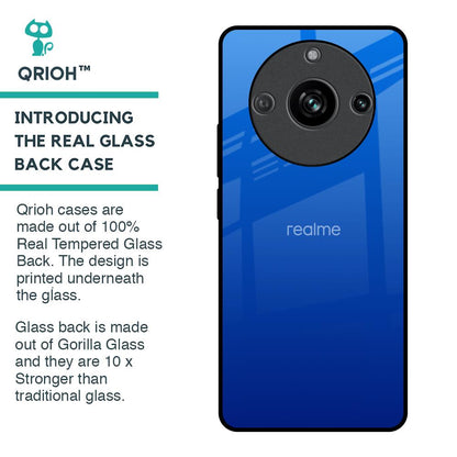 Egyptian Blue Glass Case for Realme 11 Pro 5G