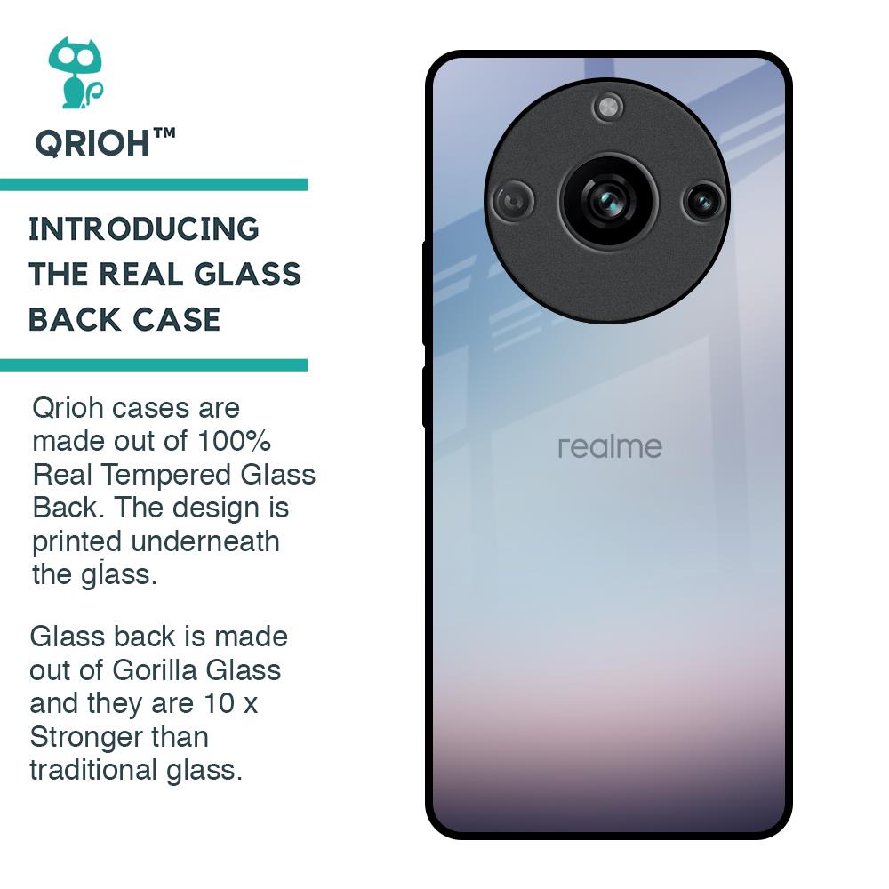 Light Sky Texture Glass Case for Realme 11 Pro 5G