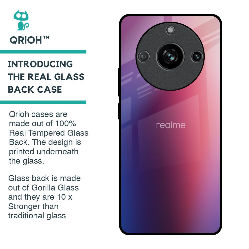 Multi Shaded Gradient Glass Case for Realme 11 Pro 5G