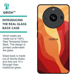 Magma Color Pattern Glass Case for Realme 11 Pro 5G