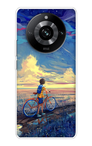Riding Bicycle to Dreamland Realme 11 Pro 5G Back Cover