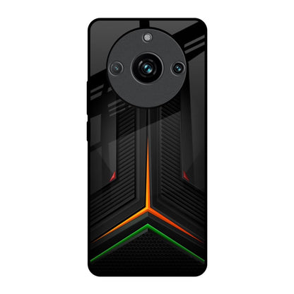 Modern Ultra Chevron Realme 11 Pro Plus 5G Glass Back Cover Online