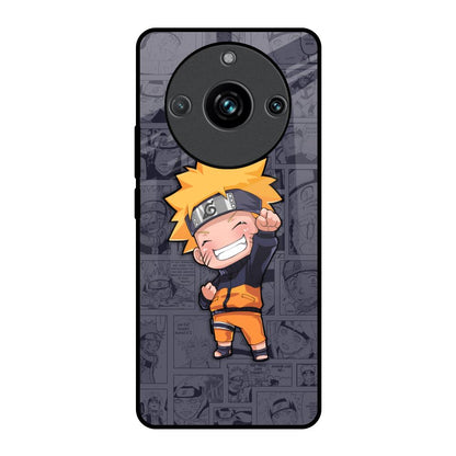 Orange Chubby Realme 11 Pro Plus 5G Glass Back Cover Online