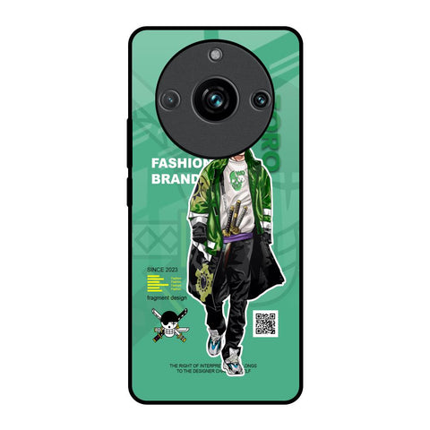 Zoro Bape Realme 11 Pro Plus 5G Glass Back Cover Online