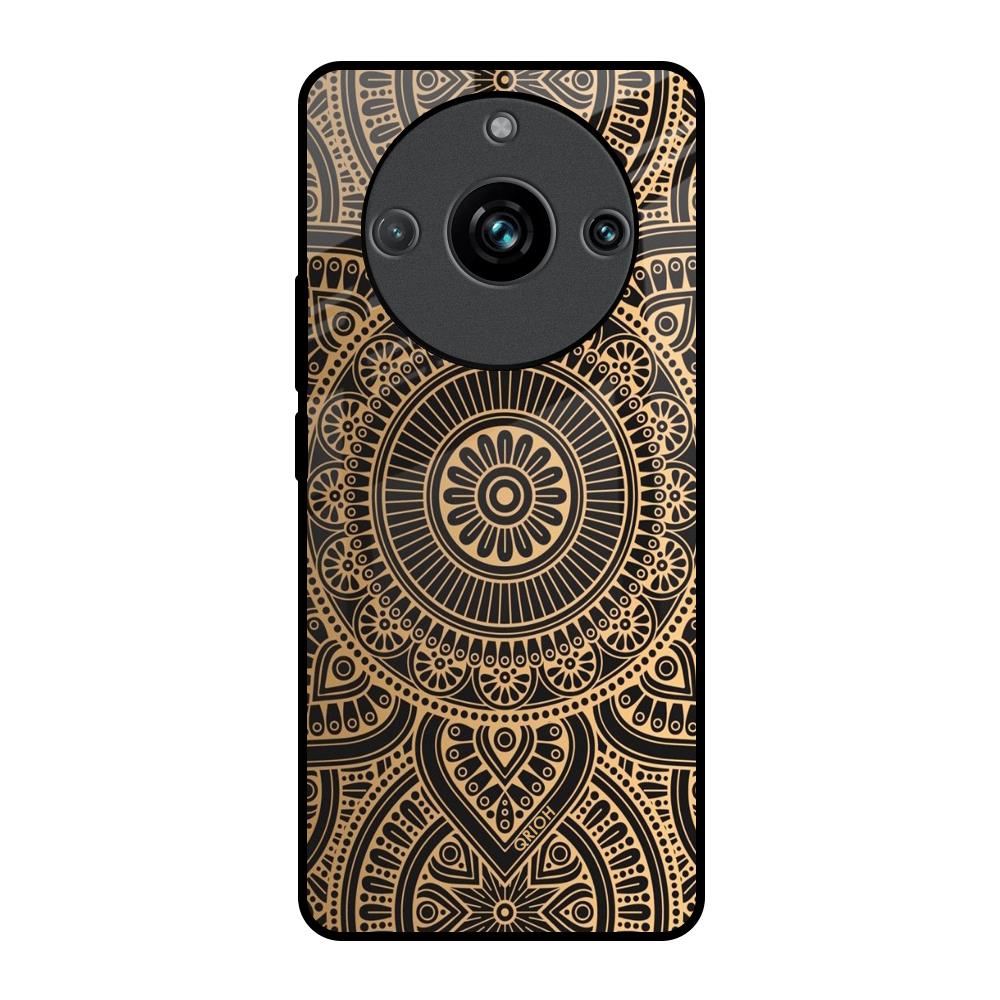 Luxury Mandala Realme 11 Pro Plus 5G Glass Back Cover Online