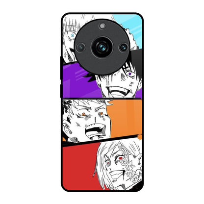 Anime Sketch Realme 11 Pro Plus 5G Glass Back Cover Online