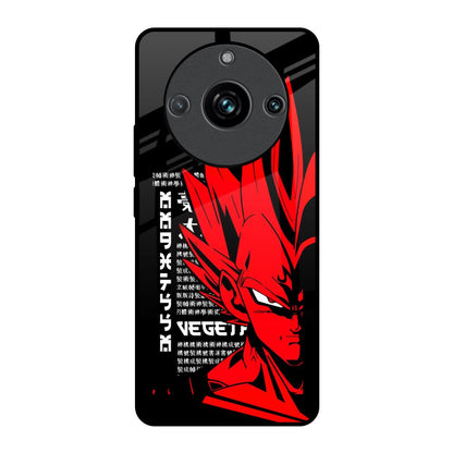 Red Vegeta Realme 11 Pro Plus 5G Glass Back Cover Online