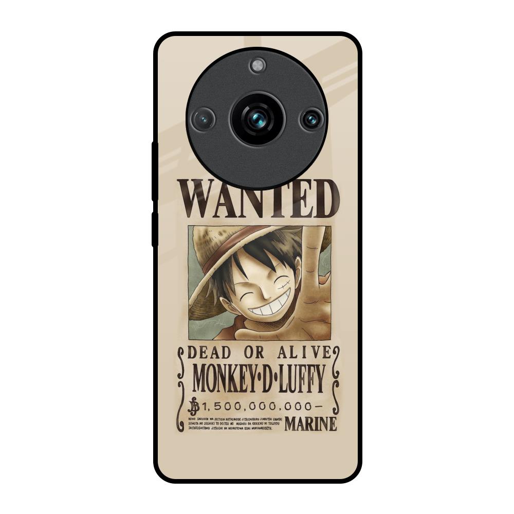 Luffy Wanted Realme 11 Pro Plus 5G Glass Back Cover Online