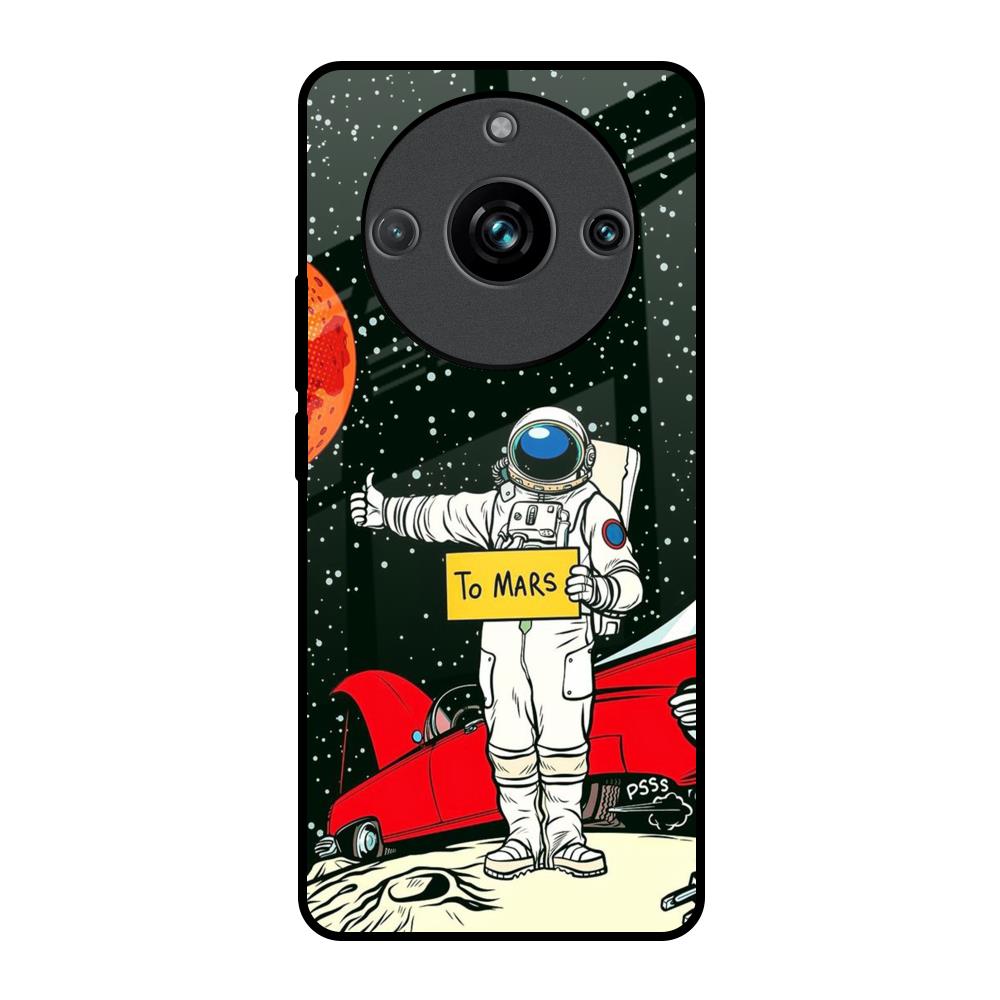 Astronaut on Mars Realme 11 Pro Plus 5G Glass Back Cover Online