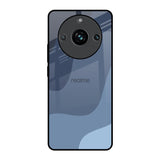 Navy Blue Ombre Realme 11 Pro Plus 5G Glass Back Cover Online