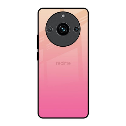 Pastel Pink Gradient Realme 11 Pro Plus 5G Glass Back Cover Online