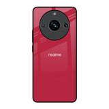 Solo Maroon Realme 11 Pro Plus 5G Glass Back Cover Online
