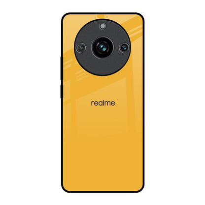 Fluorescent Yellow Realme 11 Pro Plus 5G Glass Back Cover Online