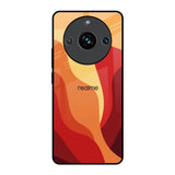 Magma Color Pattern Realme 11 Pro Plus 5G Glass Back Cover Online
