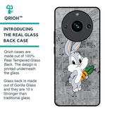 Cute Baby Bunny Glass Case for Realme 11 Pro Plus 5G