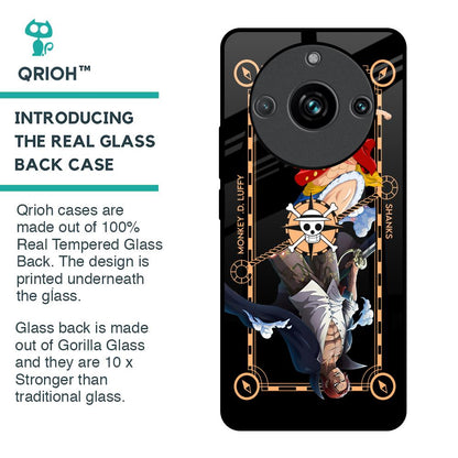 Shanks & Luffy Glass Case for Realme 11 Pro Plus 5G