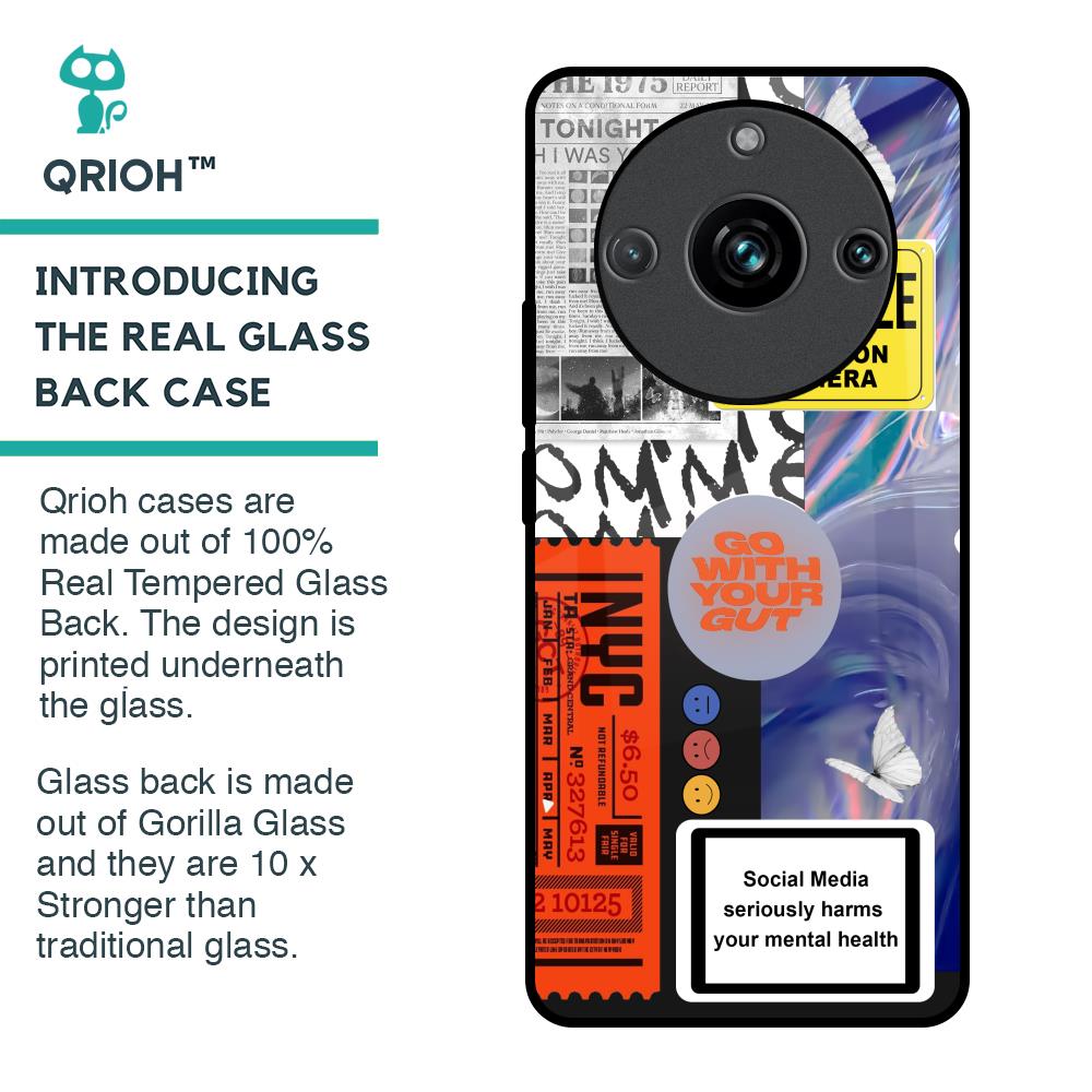 Smile for Camera Glass Case for Realme 11 Pro Plus 5G