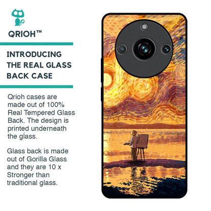 Sunset Vincent Glass Case for Realme 11 Pro Plus 5G