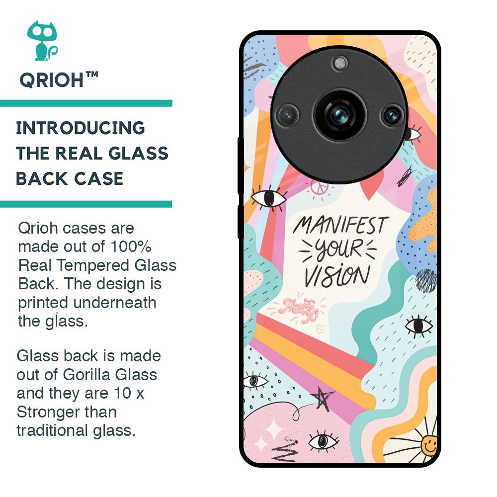 Vision Manifest Glass Case for Realme 11 Pro Plus 5G