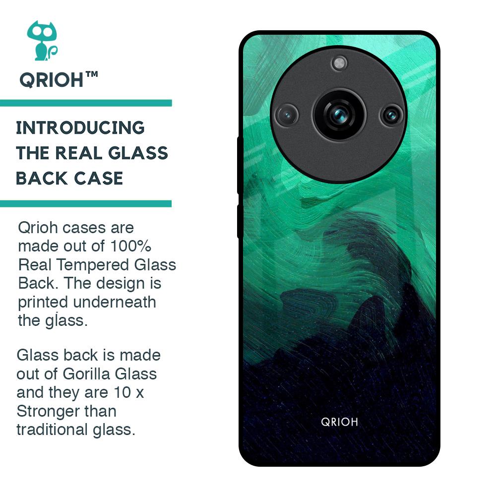 Scarlet Amber Glass Case for Realme 11 Pro Plus 5G