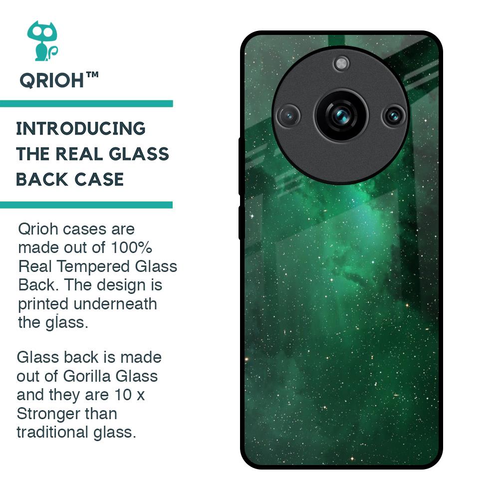 Emerald Firefly Glass Case For Realme 11 Pro Plus 5G