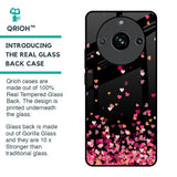 Heart Rain Fall Glass Case For Realme 11 Pro Plus 5G