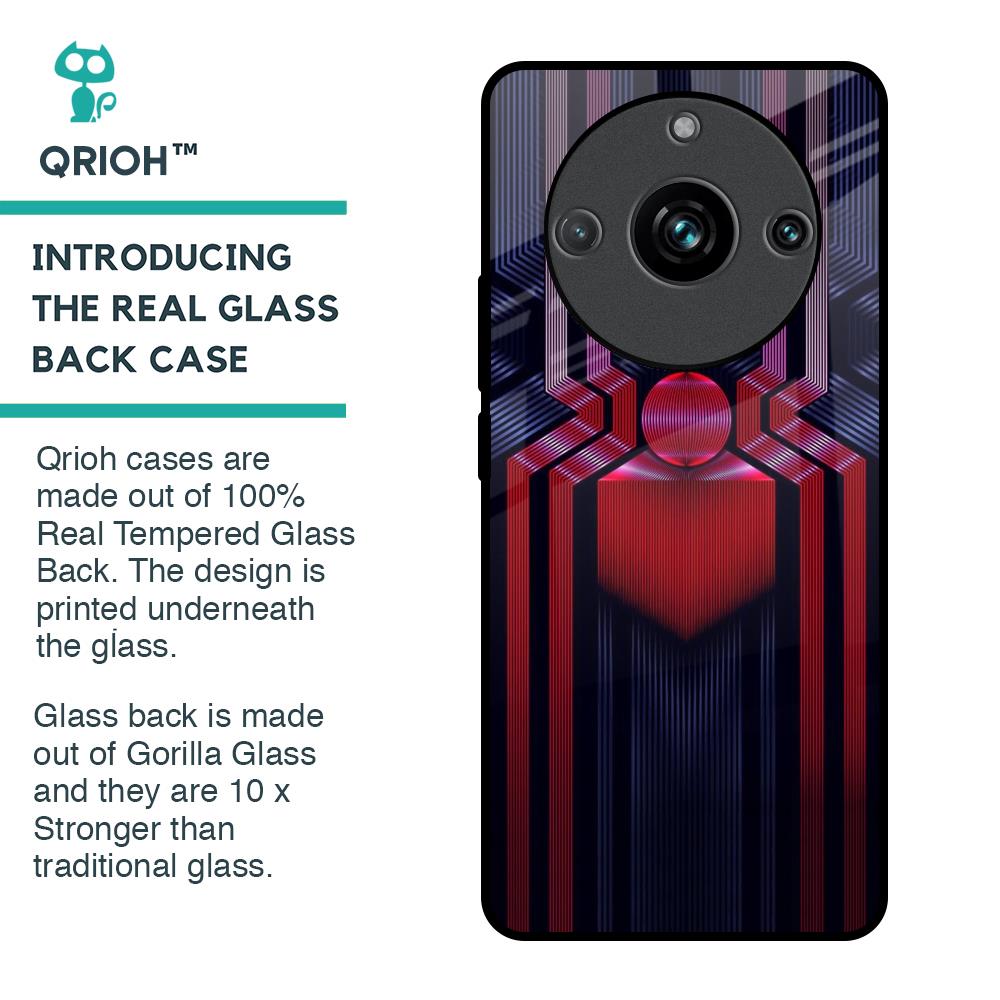 Super Art Logo Glass Case For Realme 11 Pro Plus 5G
