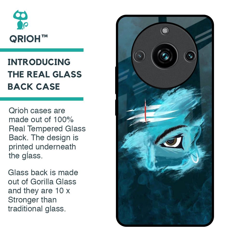 Power Of Trinetra Glass Case For Realme 11 Pro Plus 5G