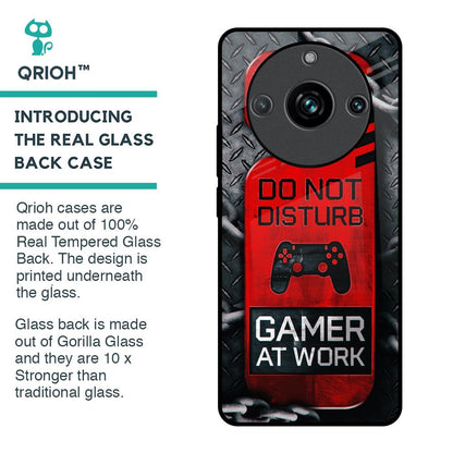 Do No Disturb Glass Case For Realme 11 Pro Plus 5G